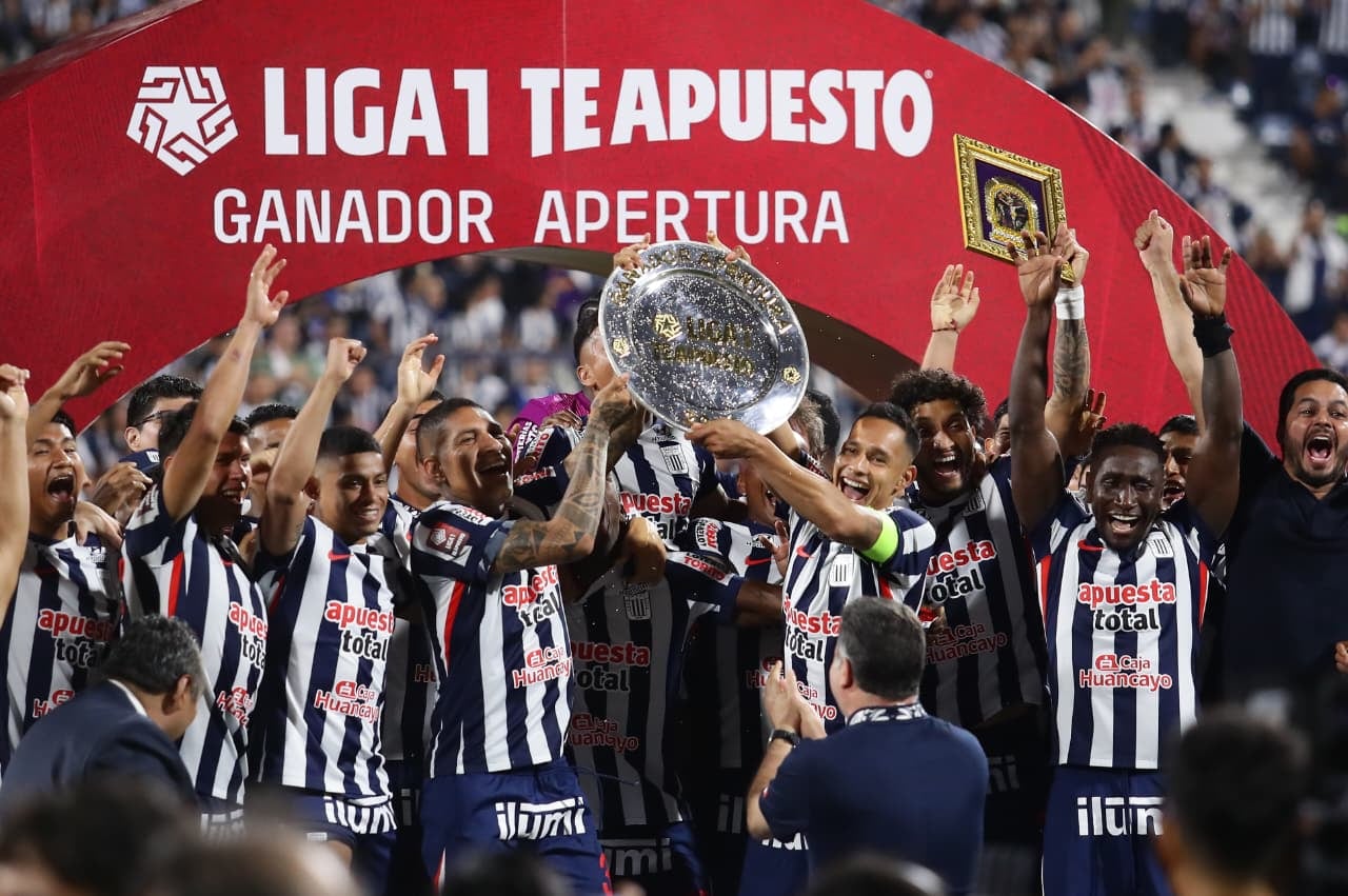 Alianza Lima se proclamó campeón del Torneo Apertura de la Liga 1 2026. (Foto: Jesús Saucedo / GEC)