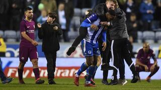 Manchester City eliminado en la FA Cup: perdió 1-0 ante Wigan, club de tercera división