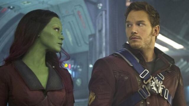 Instagram: Chris Pratt dedicó un tierno post a Zoe Saldaña, su 'novia'en "Avengers"