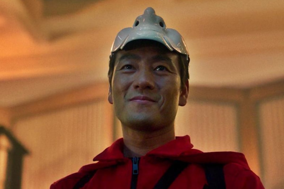 Park Hae-soo como Berlín en la versión surcoreana de "La casa de papel" (Foto: Netflix)