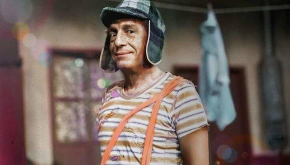 Roberto Gómez Bolaños, personificado como "El Chavo del 8".