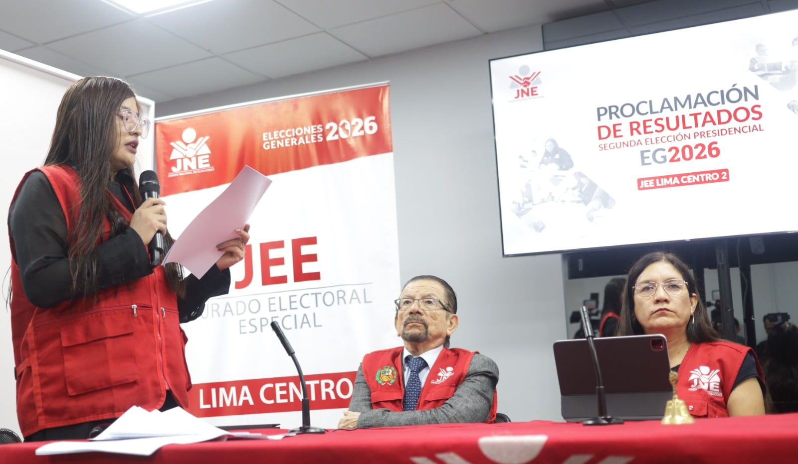 Elecciones 2026: Jurados electorales especiales concluyen proclamación de resultados de la segunda vuelta