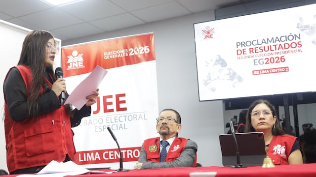 Elecciones 2026: Jurados electorales especiales concluyen proclamación de resultados de la segunda vuelta