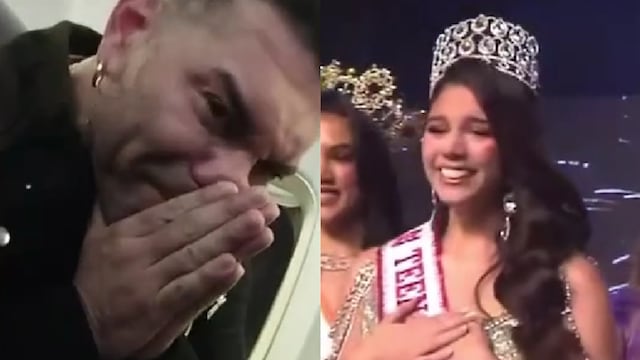 Carlos ‘Tomate’ Barraza: ¿cómo reaccionó al reencontrarse con su hija Gaela tras ganar el Miss Teen Model World? 