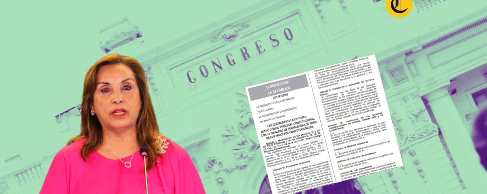 Dina Boluarte promulga ley que beneficia al Congreso en demandas ante el TC: ¿Qué dice la norma y cuáles son sus peligros?