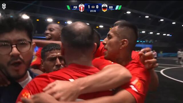 El zein anotó desde el punto de penal el primer gol de Perú contra Alemania por la Kings World Cup Nations 2025.