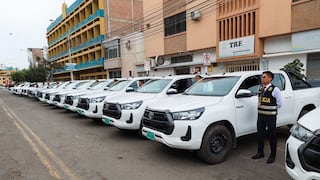 Lambayeque: incorporan 24 camionetas al servicio policial para reforzar seguridad ciudadana