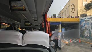 Papa Francisco: bus que trasladaba a comitiva quedó atascado