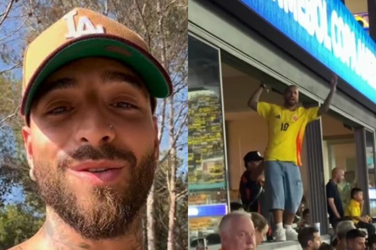 Maluma desmintió enfrentamientos con aficionados argentinos. (Foto: Composición)