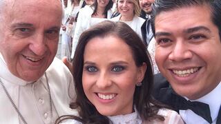 El último selfie del papa Francisco