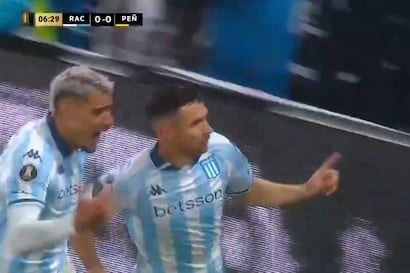Los goles de la agónica remontada de Racing vs. Peñarol por Copa Libertadores | VIDEO