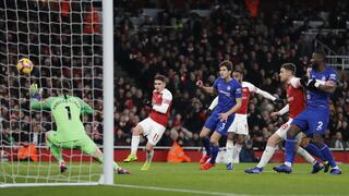 Arsenal vs. Chelsea: mira el golazo de Alexandre Lacazette para el 1-0 en el Emirates Stadium | VIDEO