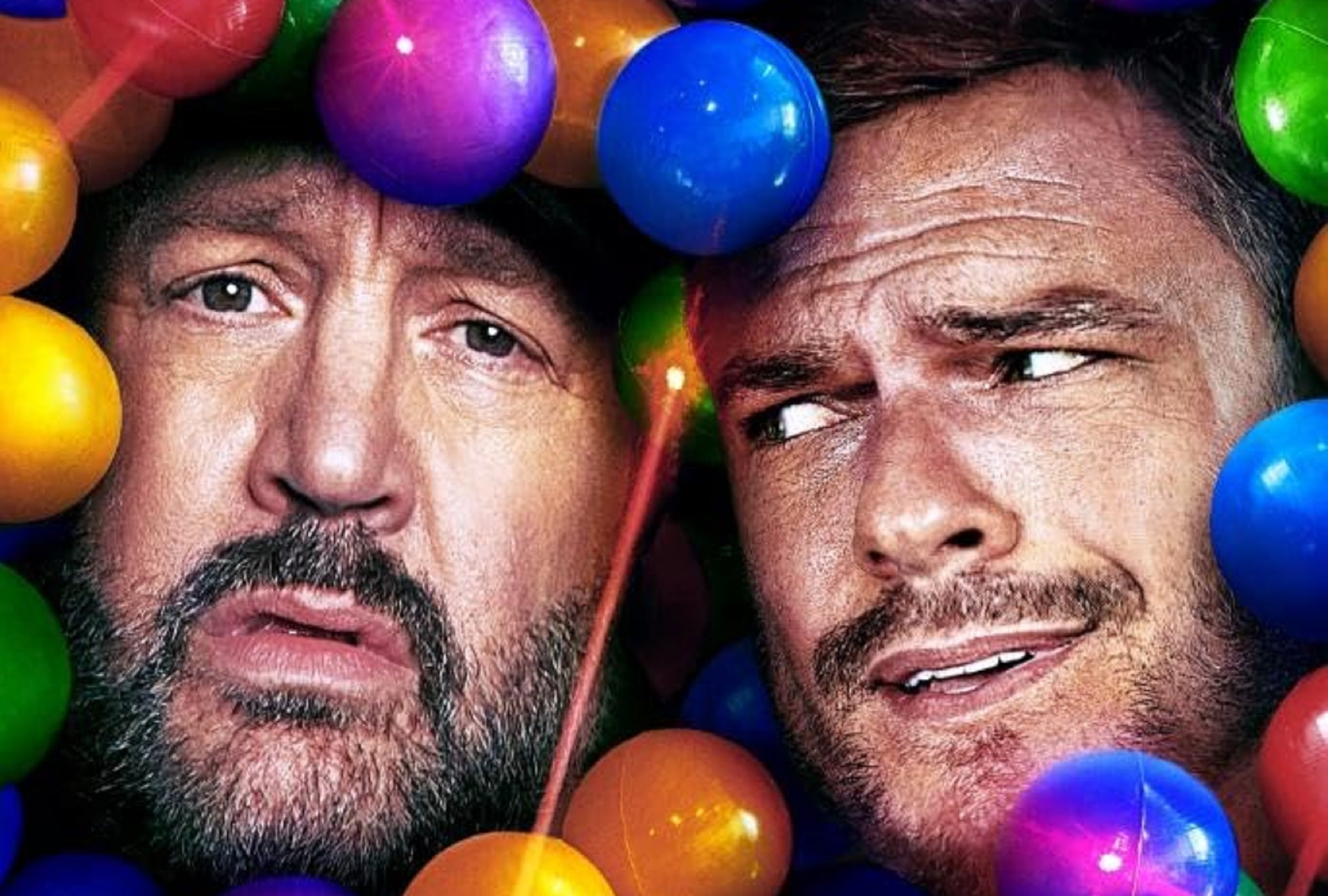 Kevin James y Alan Ritchson son los protagonistas de la comedia de acción "Un día fuera de control", dirigida por Luke Greenfield (Foto: Amazon Prime Video)