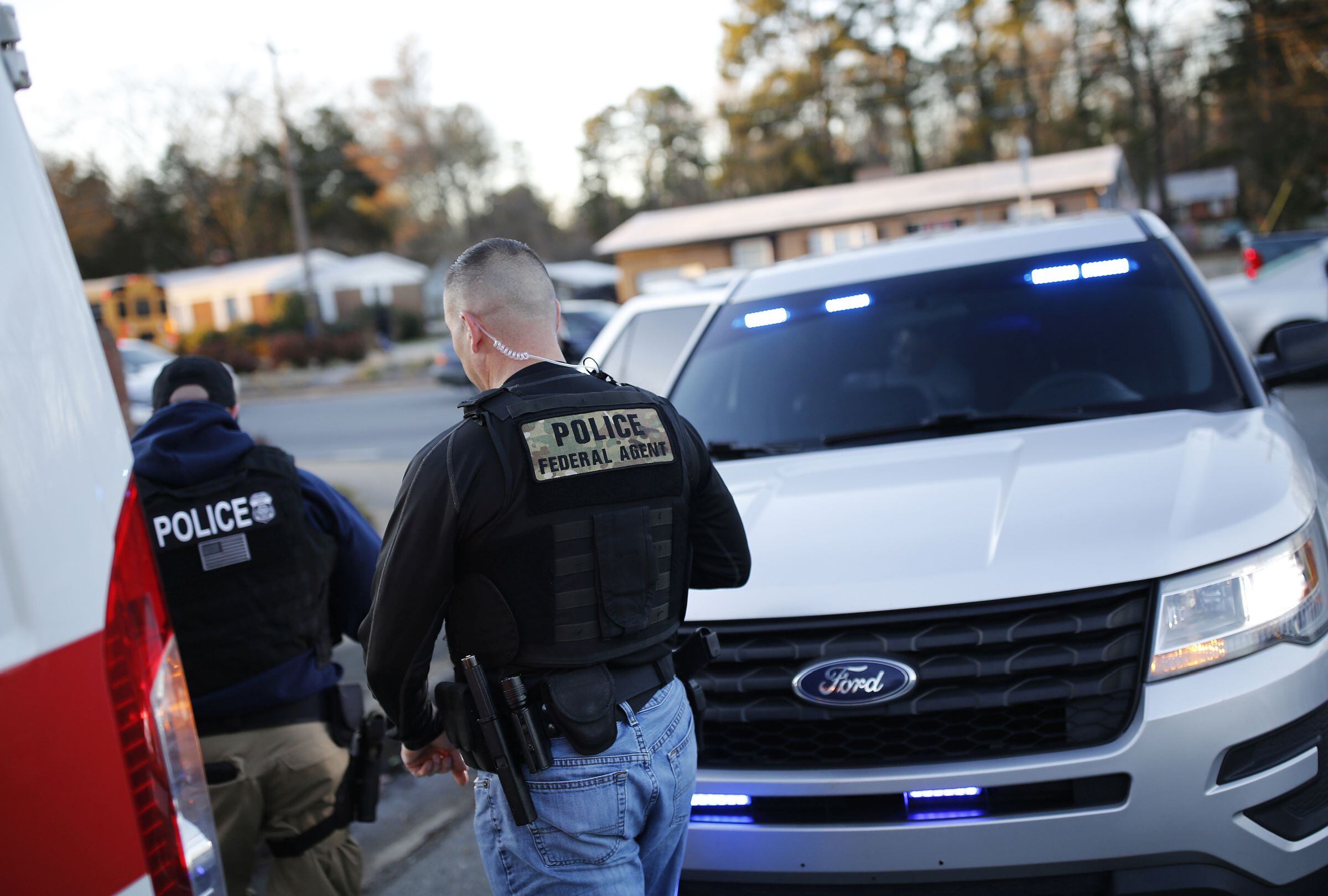Es importante saber cómo actuar si en caso los agentes del Servicio de Control de Inmigración y Aduanas detienen tu vehículo. (Foto: Eamon Queeney / For The Washington Post vía Getty Images)
