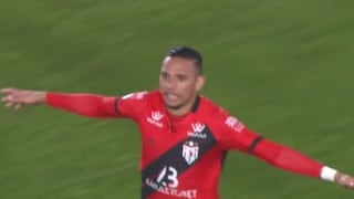 Gol de Luiz Fernando para el 1-0 de Atlético Goianiense vs. Nacional | VIDEO