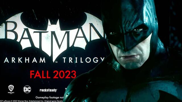 Batman: Arkham Trilogy aterriza a la Nintendo Switch este 2023