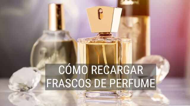 Cómo recargar frascos perfume en simples pasos