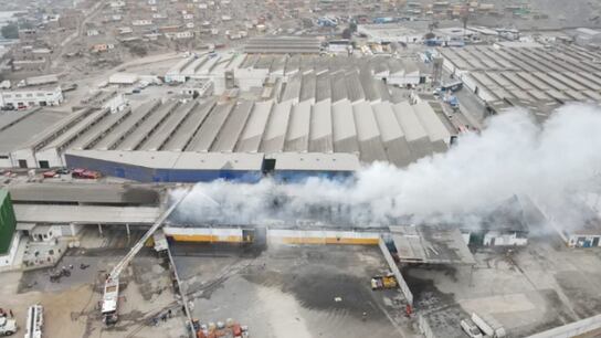 Incendio en El Agustino