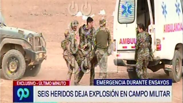 San Bartolo: seis soldados heridos por explosión de granada