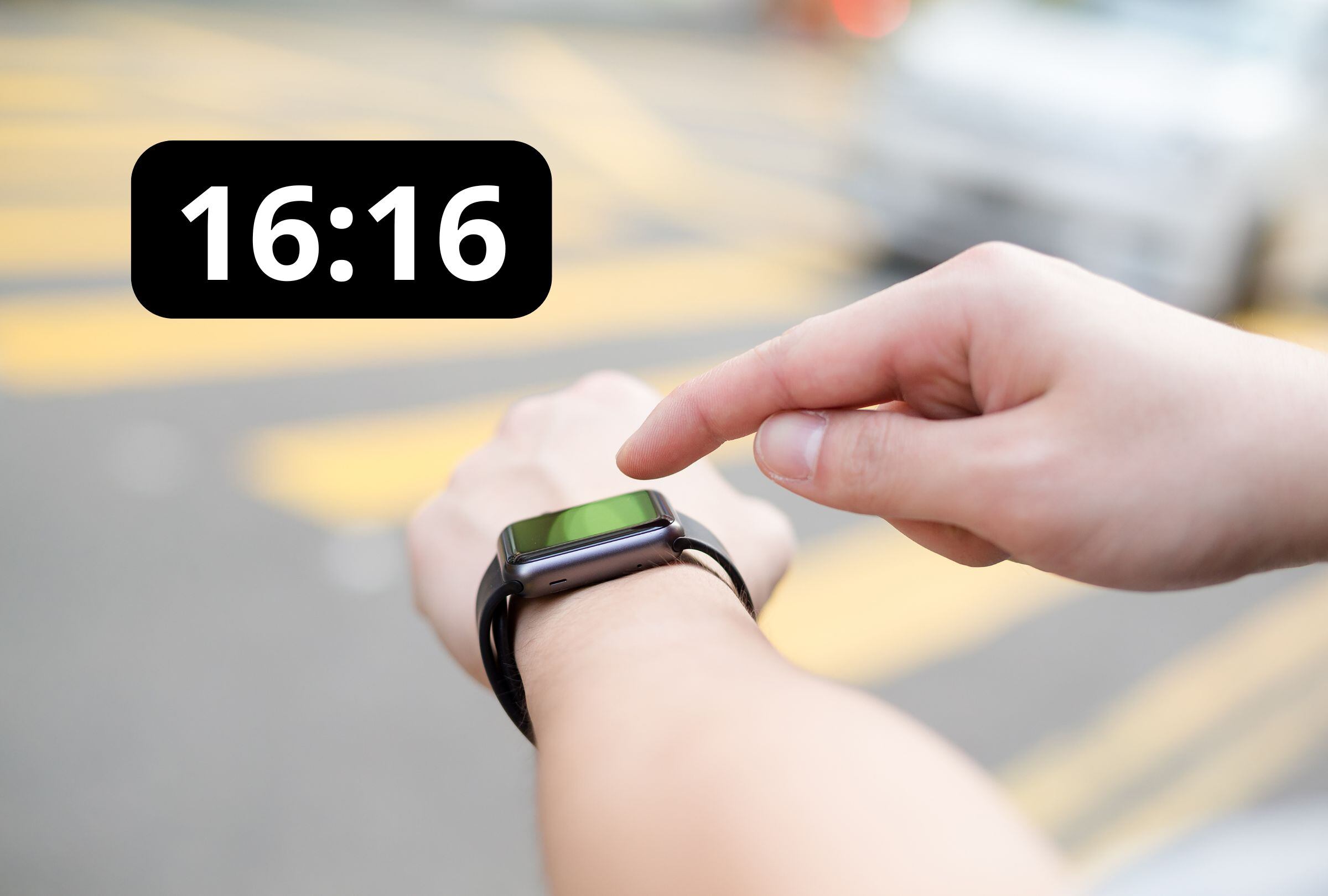 Esta es una imagen referencial de una persona dándose cuenta que son las 16:16. (Imagen: El Comercio / Mag / Canva)