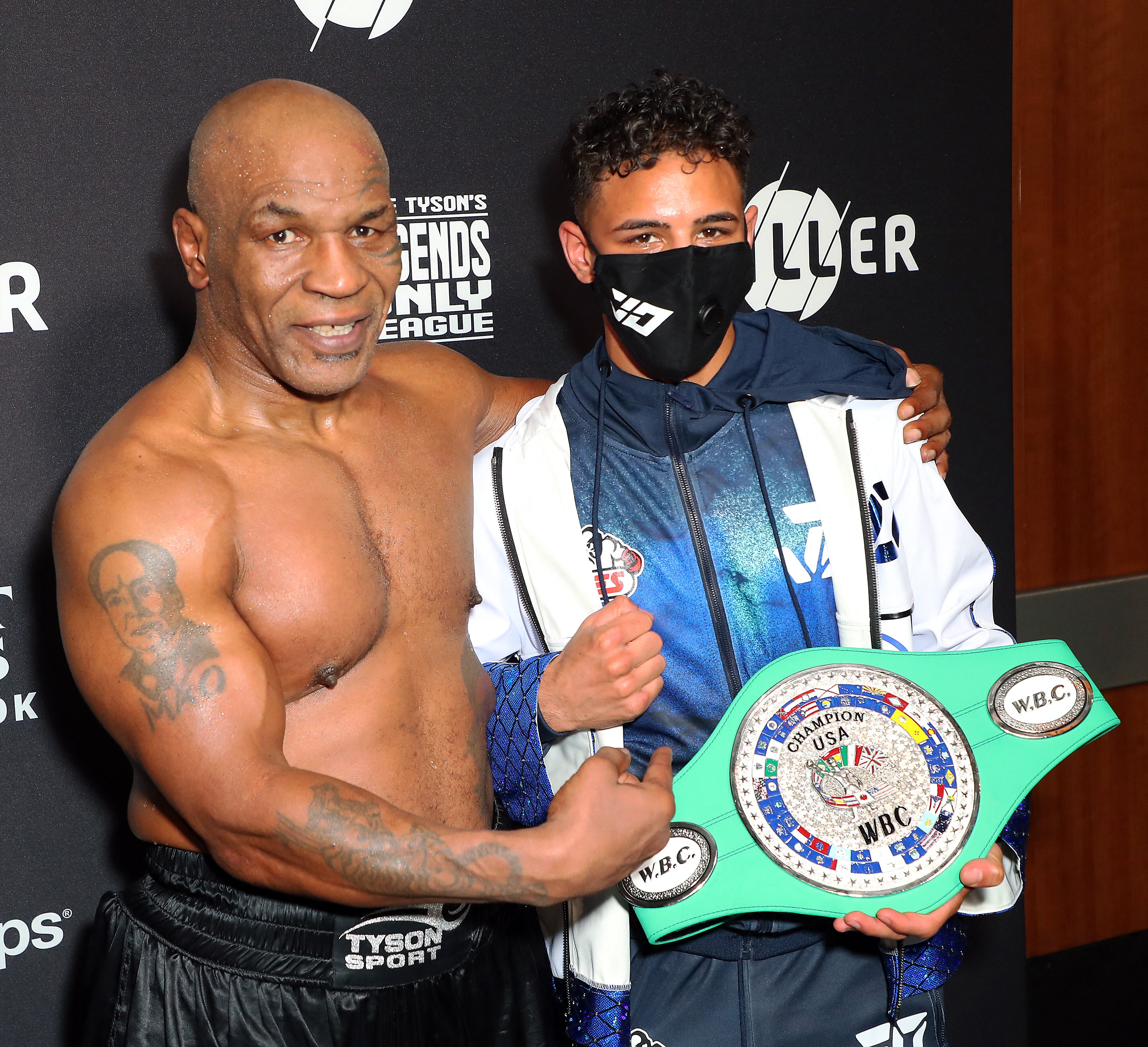 Mike Tyson no compite profesionalmente desde 2005 (Foto: AFP)