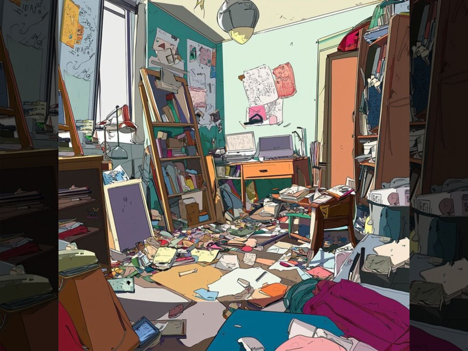 Reto visual: Concéntrate y trata de hallar el gato antes de cumplirse los 10 segundos. (Foto: Composición Freepik / MAG)