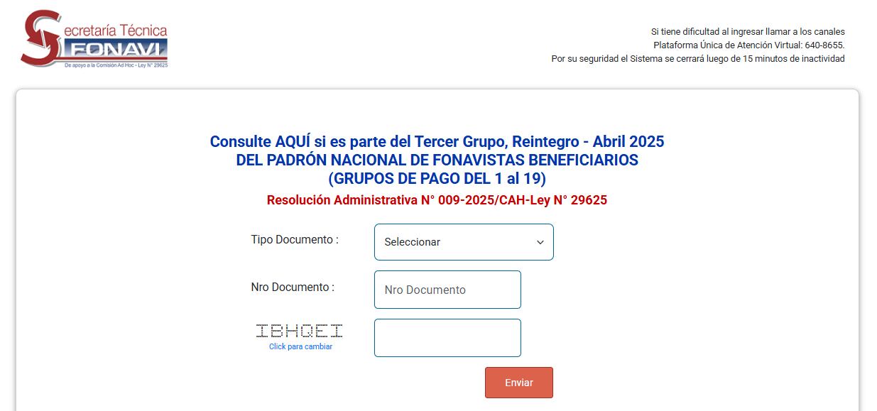 Consulta LINK de Fonavi: padrón de Reintegro 3 y cómo saber si eres beneficiario | Foto: Composición EC