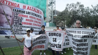 Santiago de Surco: vecinos denuncian que proyectos inmobiliarios exceden cantidad de pisos permitidos y generan tráfico en el distrito
