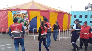 Callao: cierran circo de “Cachay” por no contar con autorización municipal