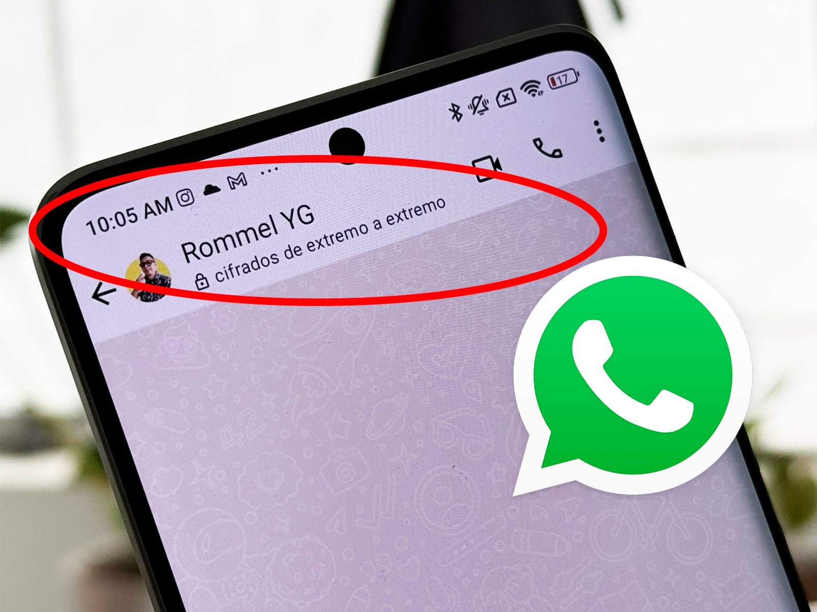 WHATSAPP | Así luce el nuevo botón de WhatsApp en tus conversaciones. ¿Ya lo tienes? Aquí te digo cómo activarlo. (Foto: MAG - Rommel Yupanqui)