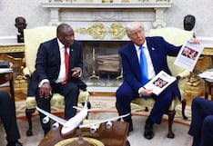 Trump embosca a presidente de Sudáfrica con acusaciones de “genocidio contra blancos”