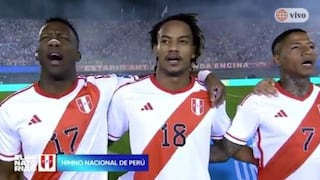 Perú vs. Paraguay: así se entonó el Himno peruano en el estadio Antonio Aranda de Ciudad del Este | VIDEO