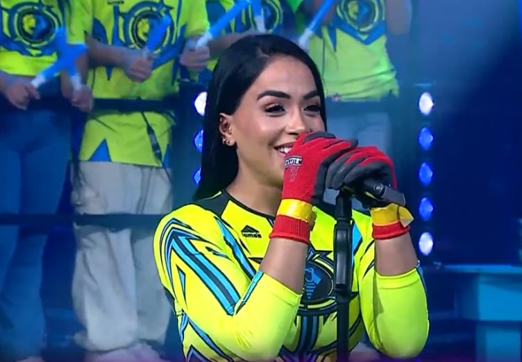 Onelia Molina no descartó una eventual relación con el modelo Kevin Díaz | Foto: América TV (Captura)