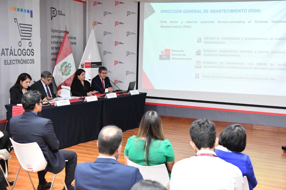 Este nuevo marco normativo significa una reforma que simplifica las compras de bienes y servicios del Estado y propicia un mejor uso de los recursos, optimizando procesos. Foto: GEC.