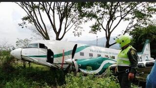 El momento en el que un avión se accidenta cuando aterrizaba en un aeropuerto de Colombia | VIDEO