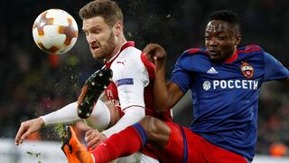 Arsenal empató 2-2 con CSKA Moscú y avanzó a semifinales de Europa League