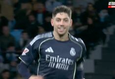 ¡En la última jugada! Valverde marcó el agónico 2-1 de Real Madrid sobre Celta de Vigo por LaLiga | VIDEO