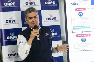 Jefe de la ONPE: “Vamos a dar los resultados que se presenten a una hora oportuna”