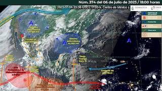 México espera formación de ciclón tropical en el Pacífico y lluvias intensas en tres estados