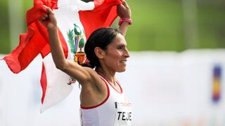 Gladys Tejeda ocupó puesto 11 en la Maratón de Ámsterdam
