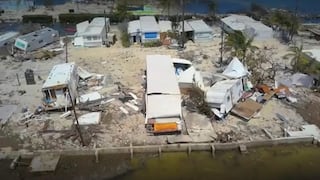 Así lucen desde un dron los Cayos de Florida tras el Irma