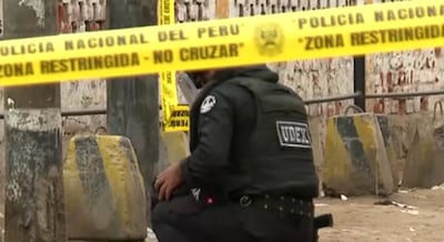 SJL: dejan granada de guerra y mensaje de amenaza en la puerta del penal Castro Castro