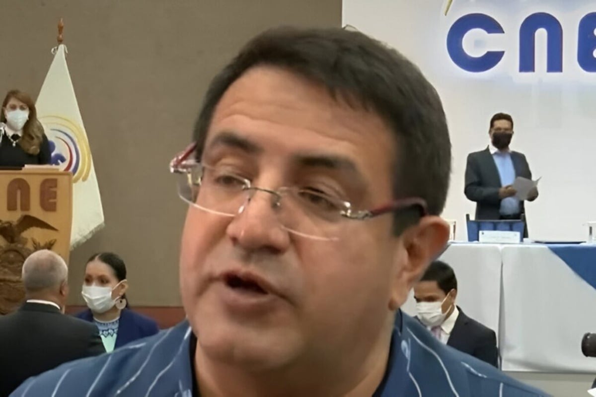 El asambleísta de Ecuador, Santiago Díaz. (Captura de video)