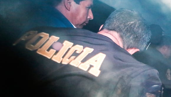 Pedro Castillo fue detenido después del autogolpe que perpetró en diciembre del 2022. (Foto: AP Photo/Renato Pajuelo)