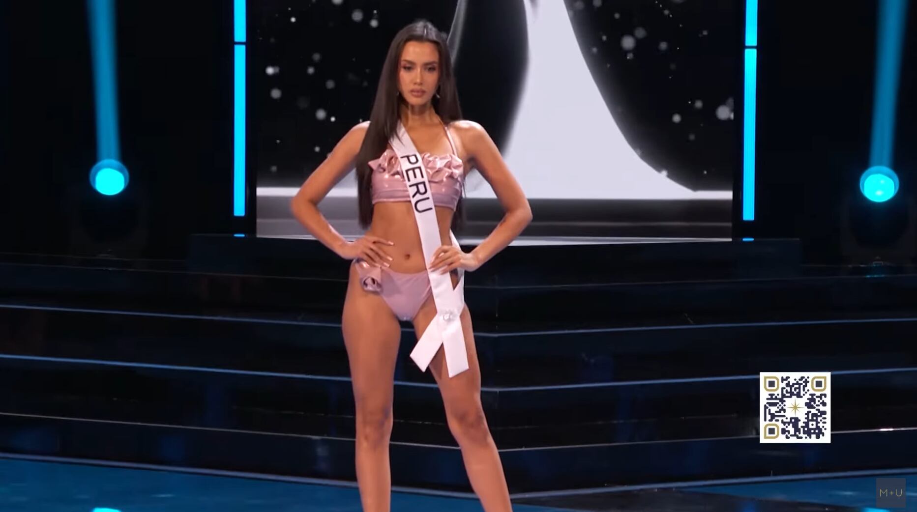 Camila Escribens en el Miss Universo 2023.