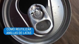 Las mejores ideas para reutilizar las anillas de las latas
