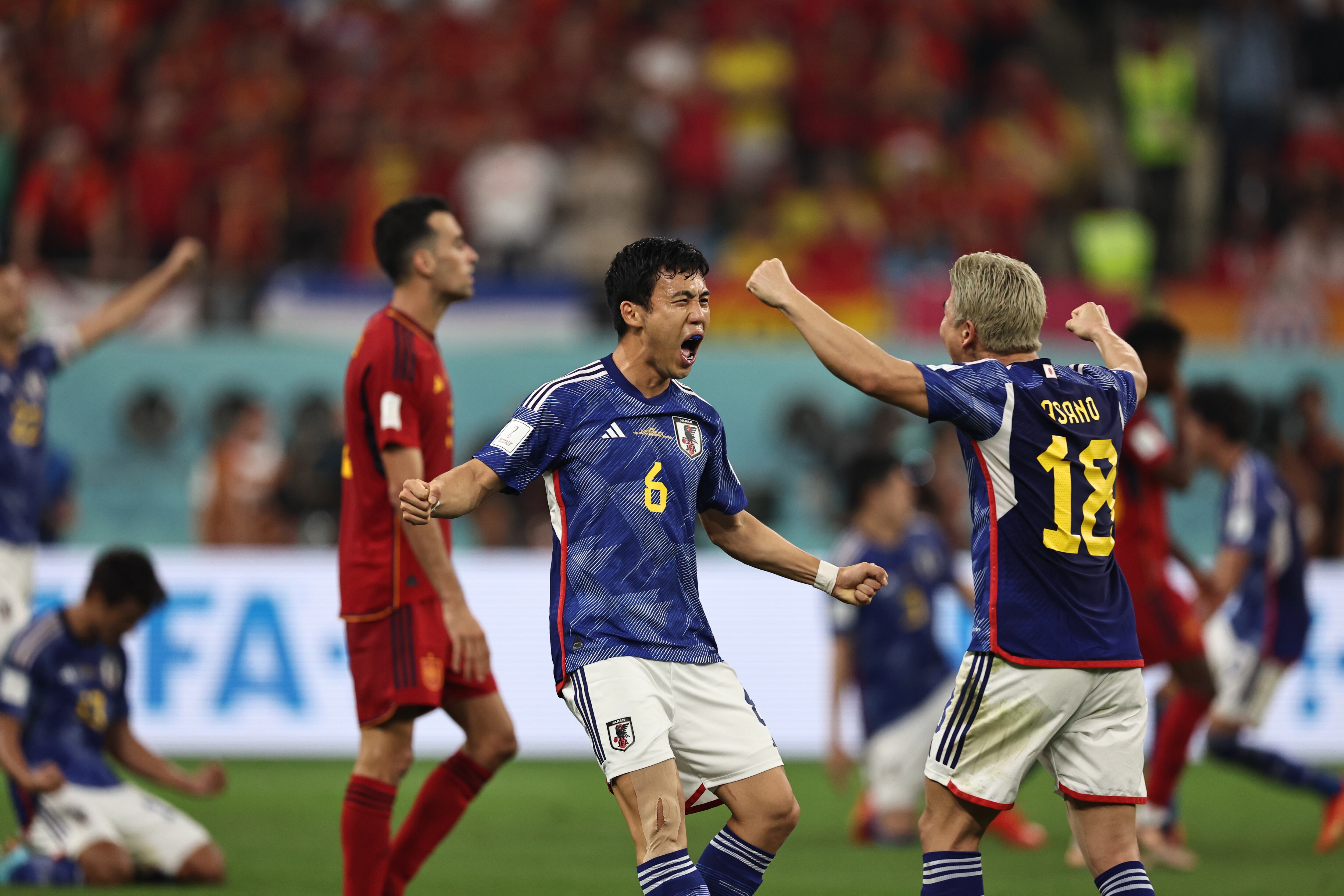 Doha (QATAR), 01/12/2022.-
GRUPO E
Partido de la fase de grupos (fecha 3) del Mundial de Fœtbol Qatar 2022 entre Espa–a vs Jap—n en el estadio Internacional Khalifa
Fotos: Daniel Apuy / @photo.gec