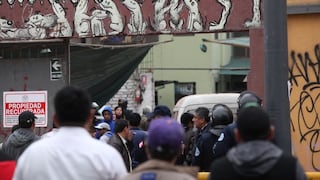 Policía recuperó local de la Beneficencia tras enfrentamiento