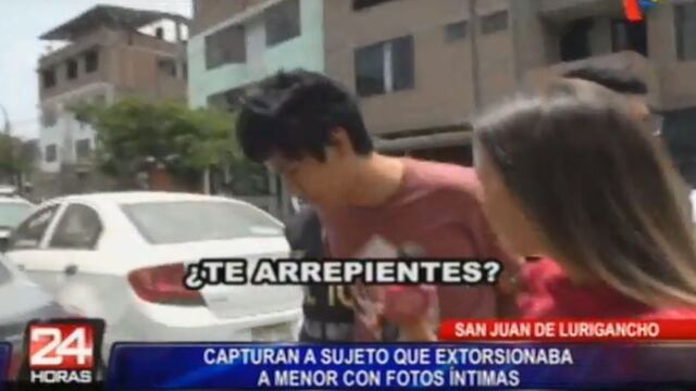 Sujeto extorsionaba a adolescente con publicar sus fotos íntimas