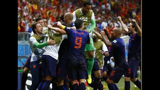 La alegría de Holanda y la desazón de España tras el partido